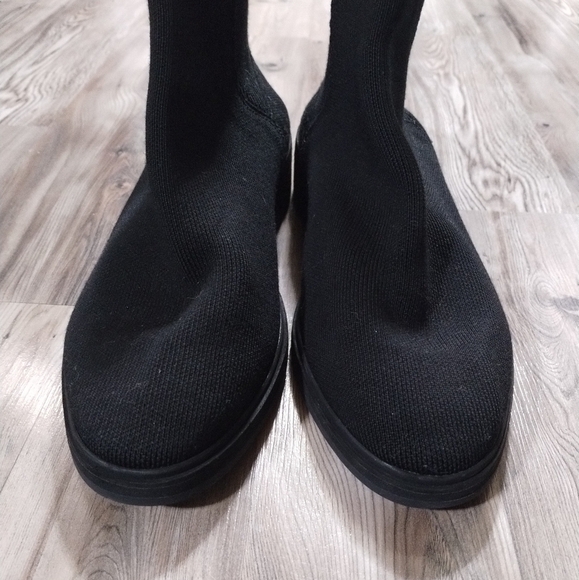 Rothy’s The Lug Boot Onyx Black Size 11.5 - Picture 2 of 5